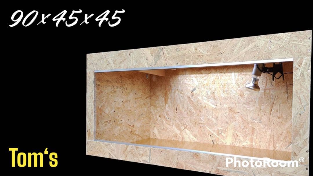 爬虫類ケージ 90×45×45㎝ リクガメ フトアゴ ゲージ 小動物 - メルカリ