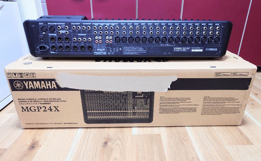 YAMAHA ヤマハ MGP24X ミキサー 電源コード/変換プラグ/元箱付き
