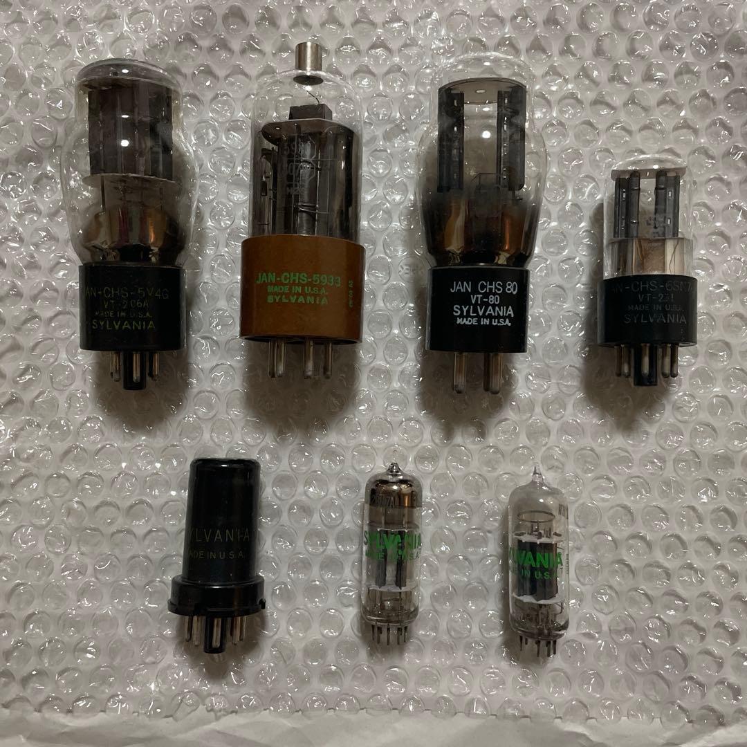 SYLVANIA製 真空管7本セット - メルカリ