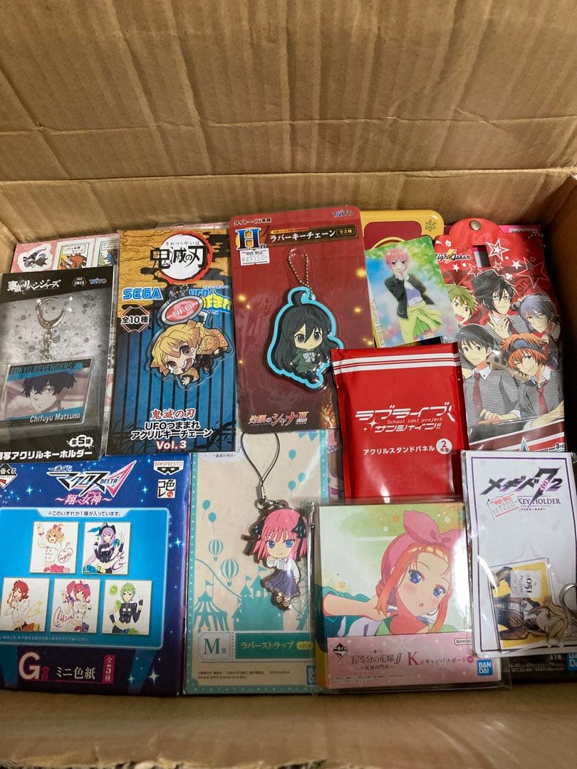 ④ノンジャンル　アニメグッズ　雑貨　大量　まとめ売り　断捨離　処分　120サイズ
