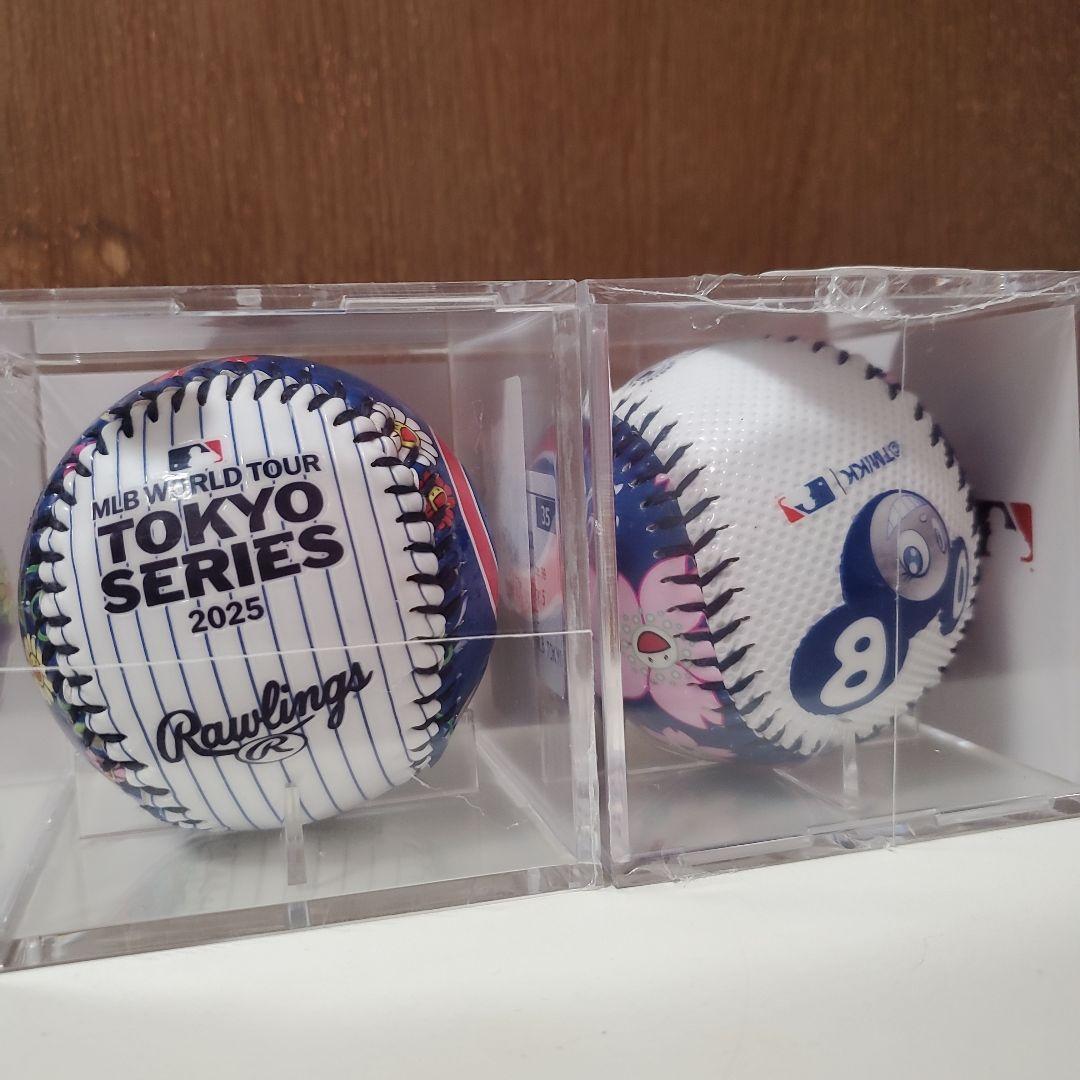 MLB 東京シリーズ ドジャース 村上隆 レプリカボール MLB 東京シリーズ