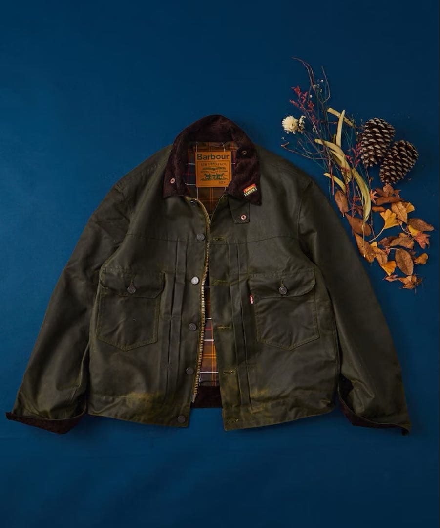 Levi's® X Barbour Type II Waxed Jacket S - メルカリ