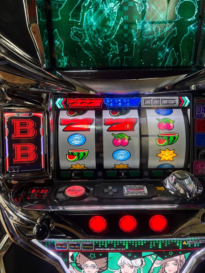 パチスロ実機 ディスクアップ 5.9号機 家庭用電源 コイン不要機 - メルカリ