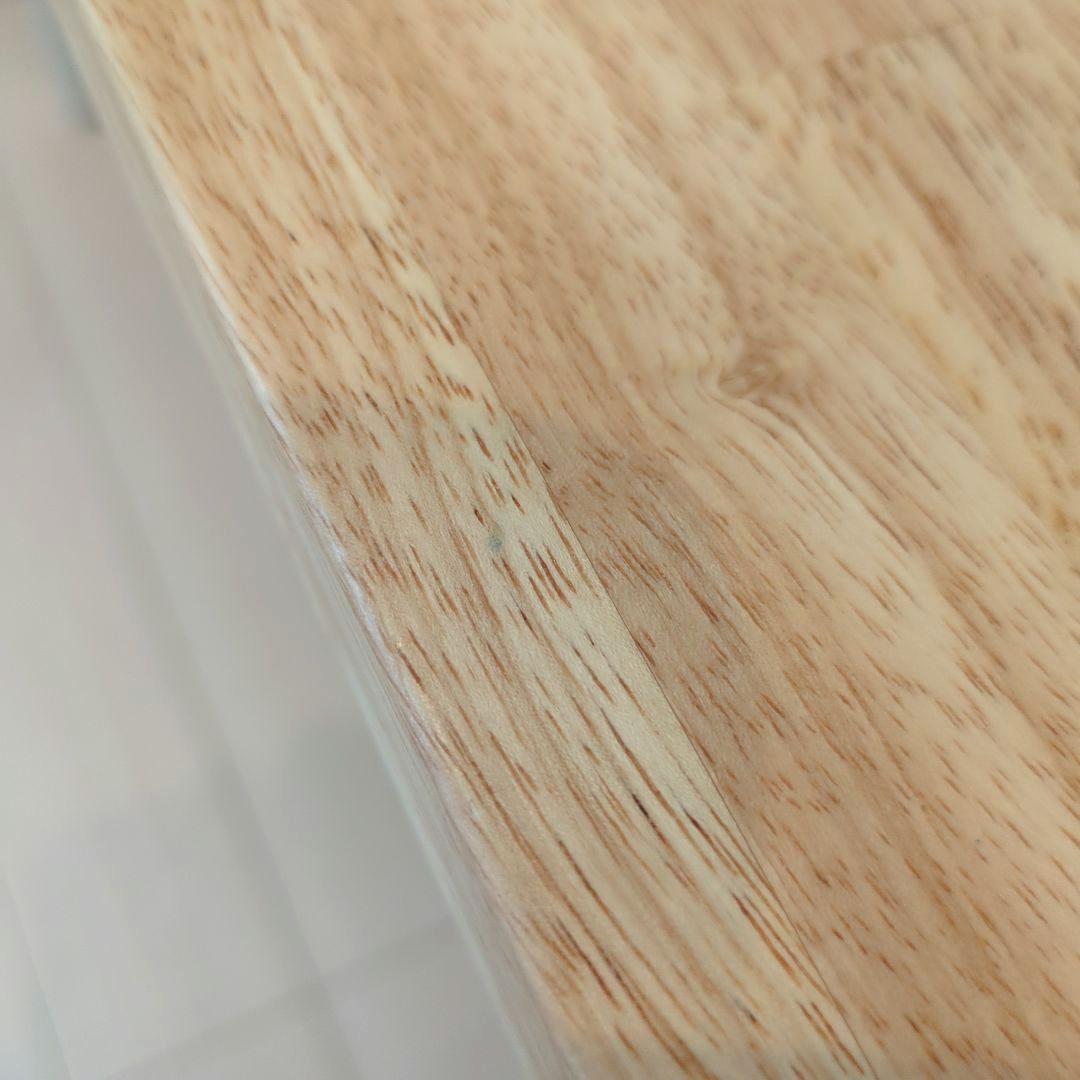 KANADEMONO デスク ラバーウッド White脚