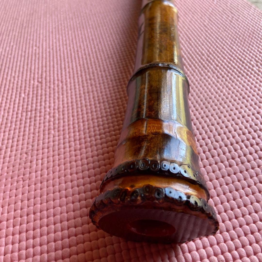 110 大幅値下げ尺八一尺八寸管真山銘三印唄口金中継ぎ金三線