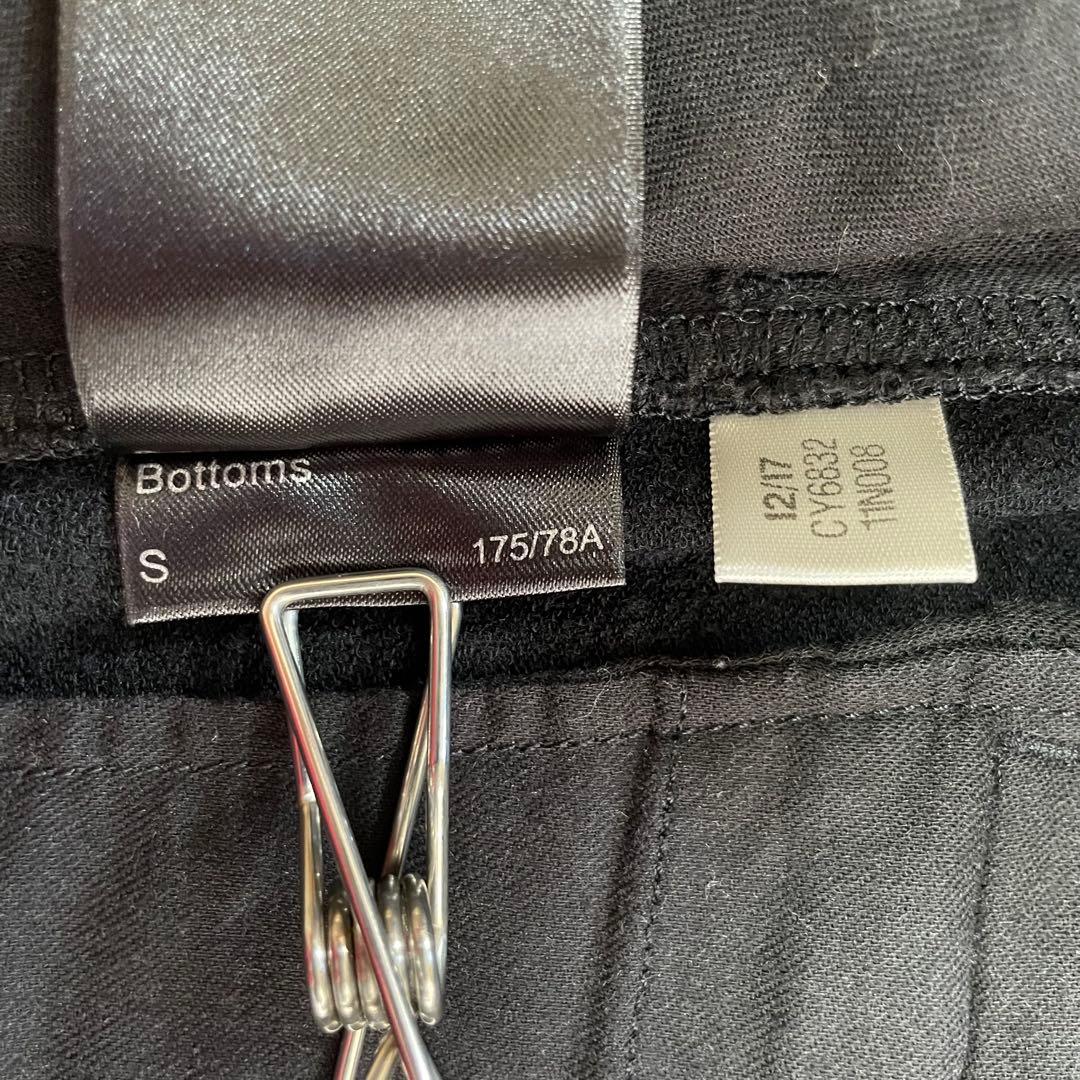 6264 Y-3 サルエルパンツ ルーズシルエットパンツ ブラック スリーライン