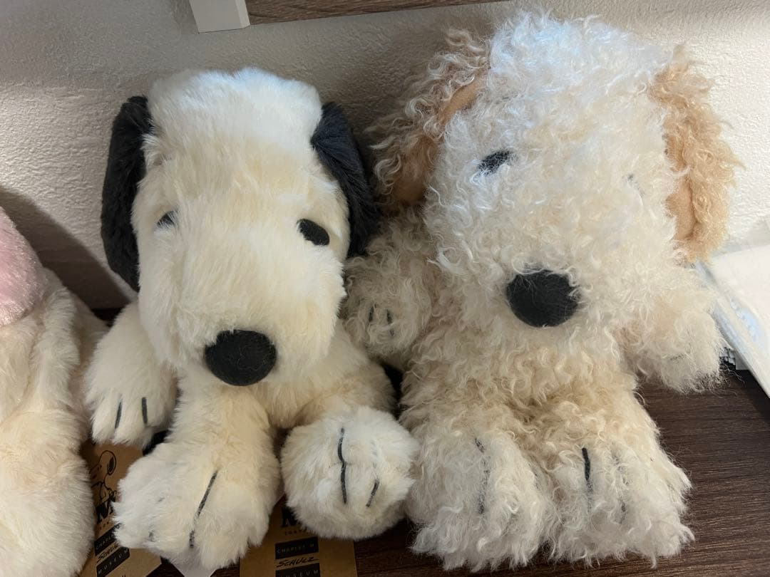 スヌーピー ミュージアム　snoopy ぬいぐるみ オラフ　アンディ　5点