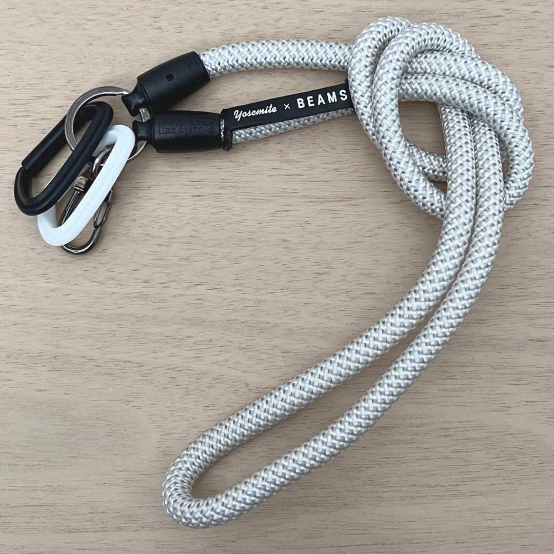 BEAMS別注 YOSEMITE UTILITY STRAP WHITE