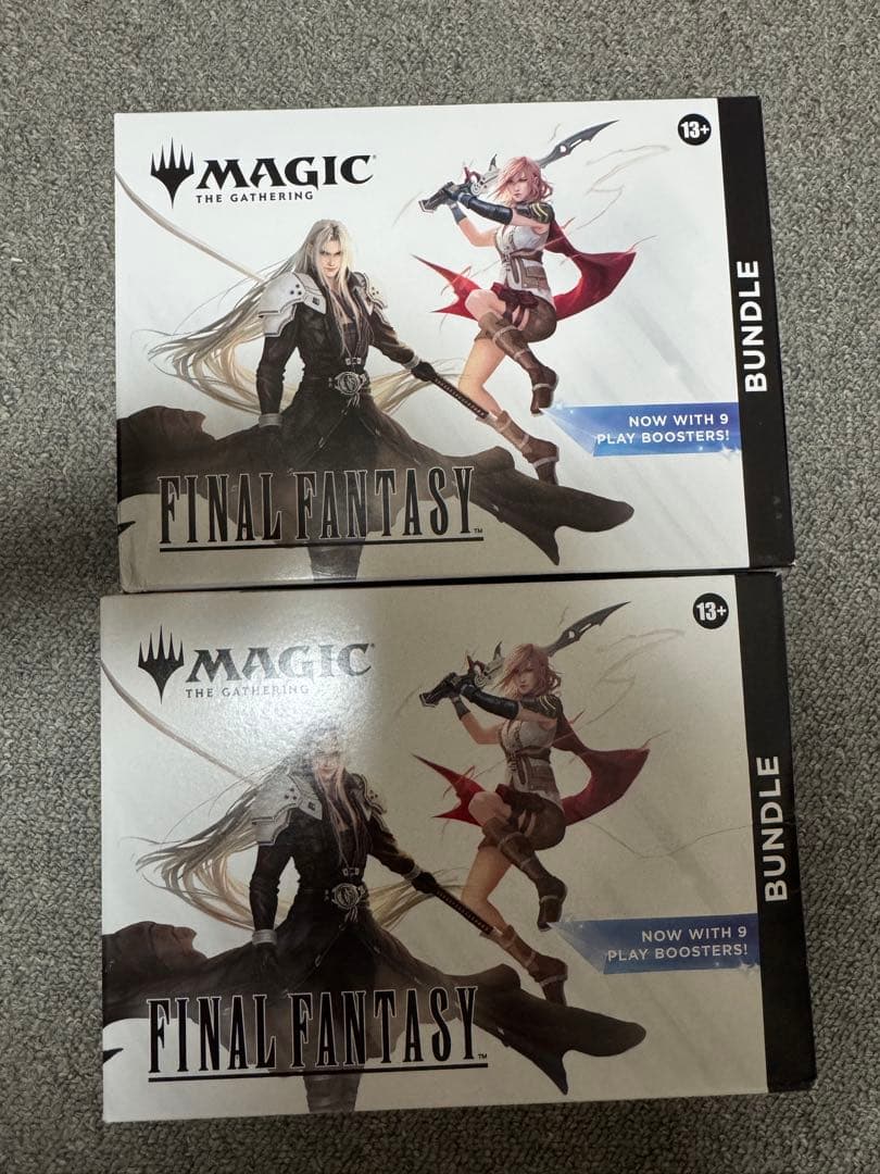 MTG FINAL FANTASY BUNDLE 2セット 未開封　破損している MTG FINAL FANTASY BUNDLE 2セット 未開封 破損している MTG FINAL