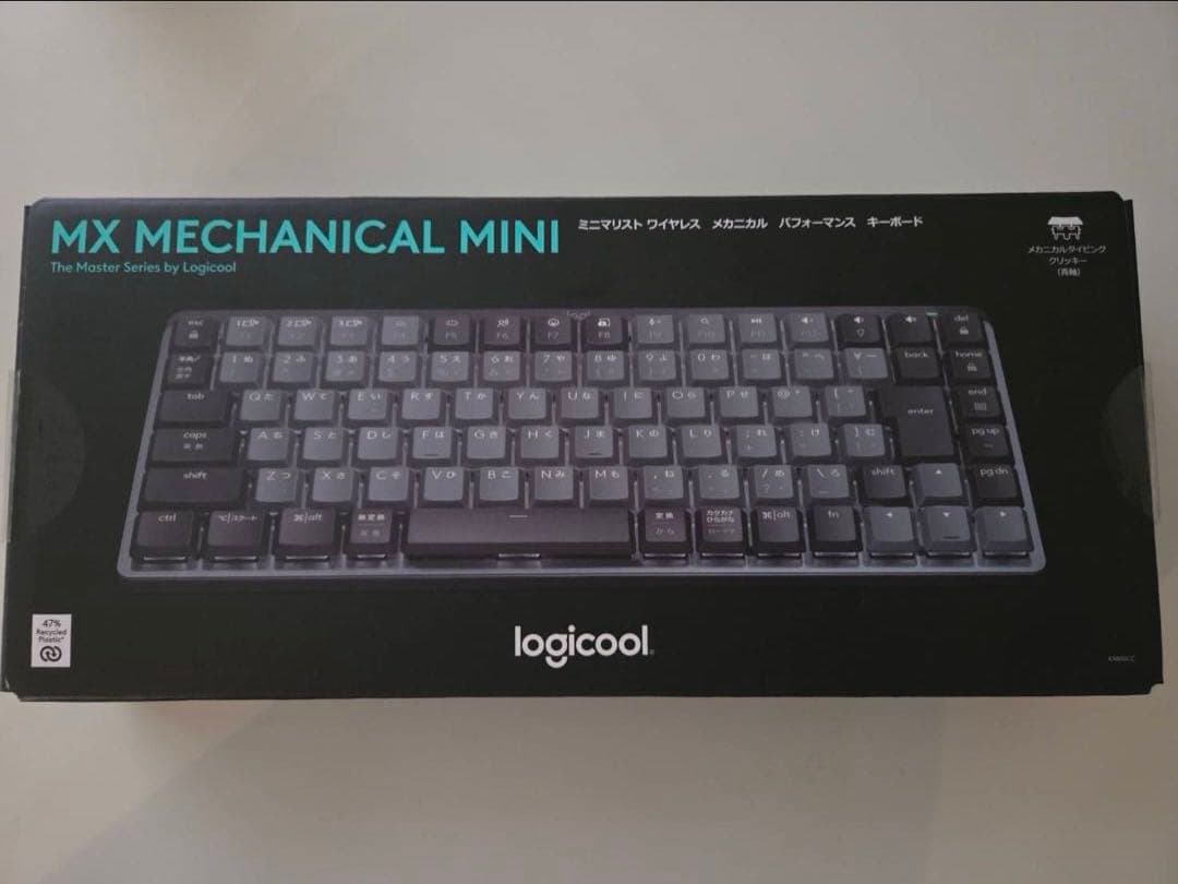 Logicool MX Mechanical Mini 日本語配列 青軸 Logicool MX Mechanical