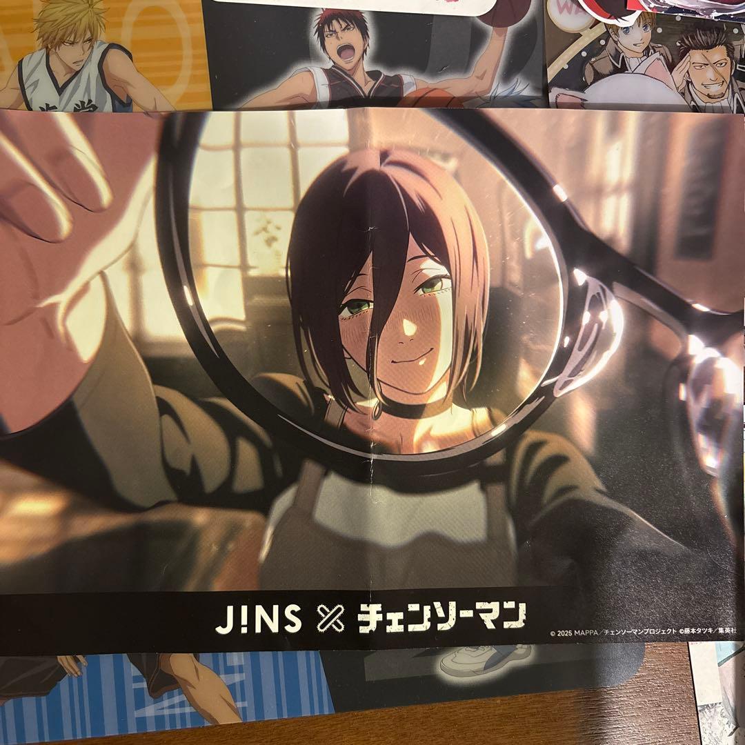 y*u様 JINS 劇場版チェンソーマン レゼ フライヤー チラシ - メルカリ