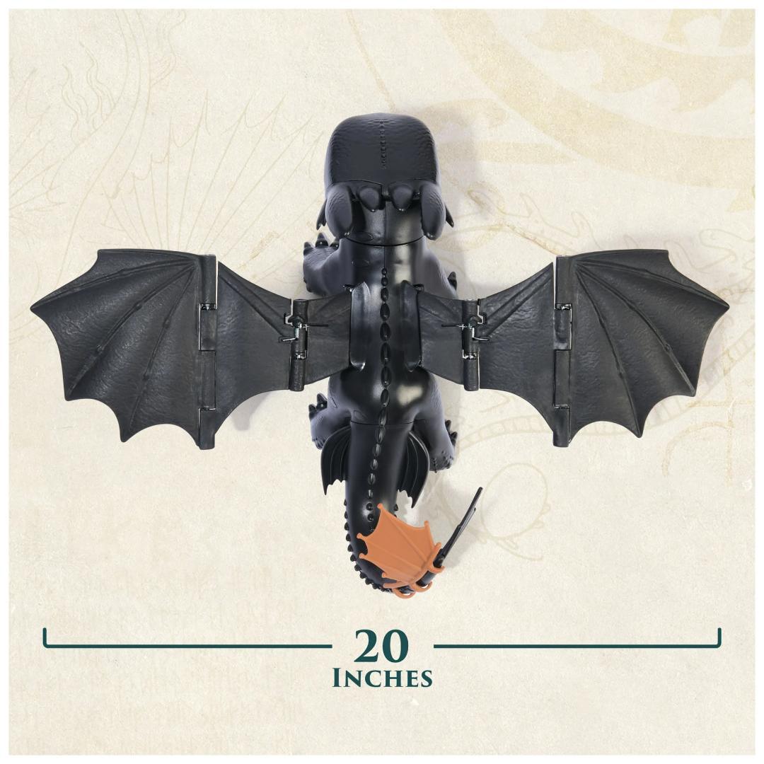 ヒックとドラゴン トーキング フィギュア トゥース ナイトフューリー