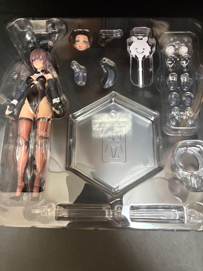 【ジャンク/加工有】スネイルシェル可動フィギュア5体+専用オプション1個セット