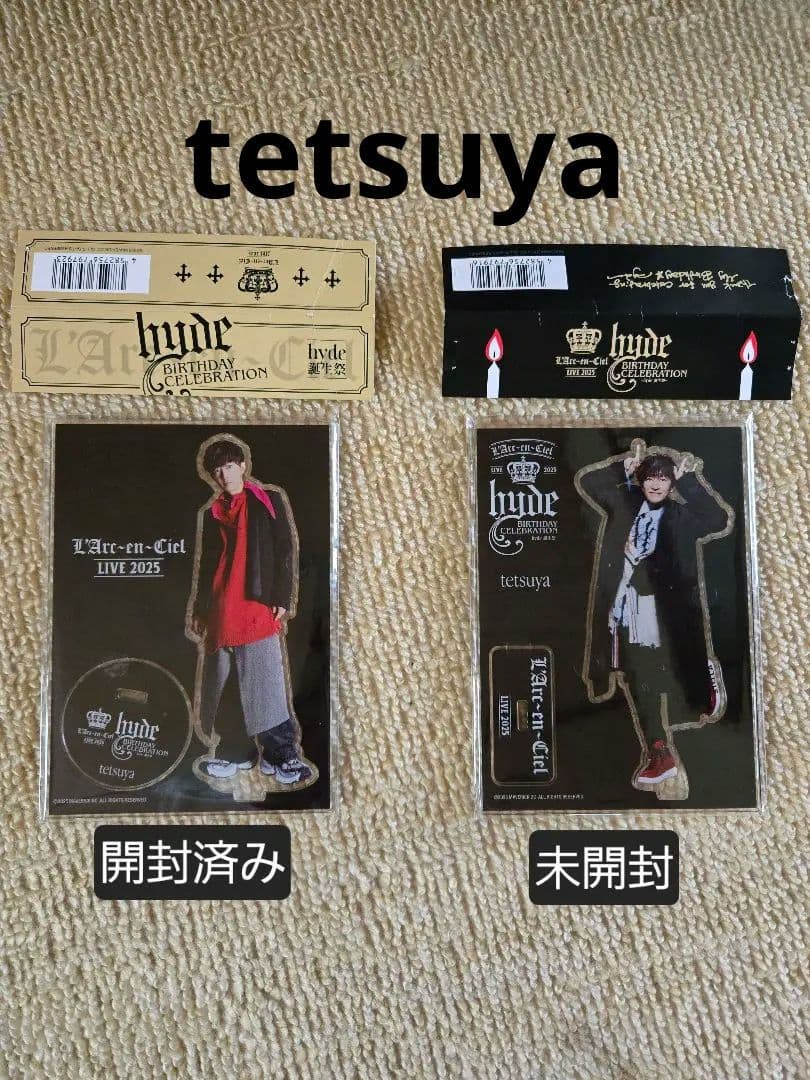 L'Arc～en～Ciel hyde 誕生祭 アクスタ tetsuya - メルカリ