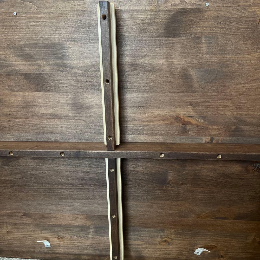 アクタス購入ウォールナットダイニングテーブル１２０センチ引き出し付き