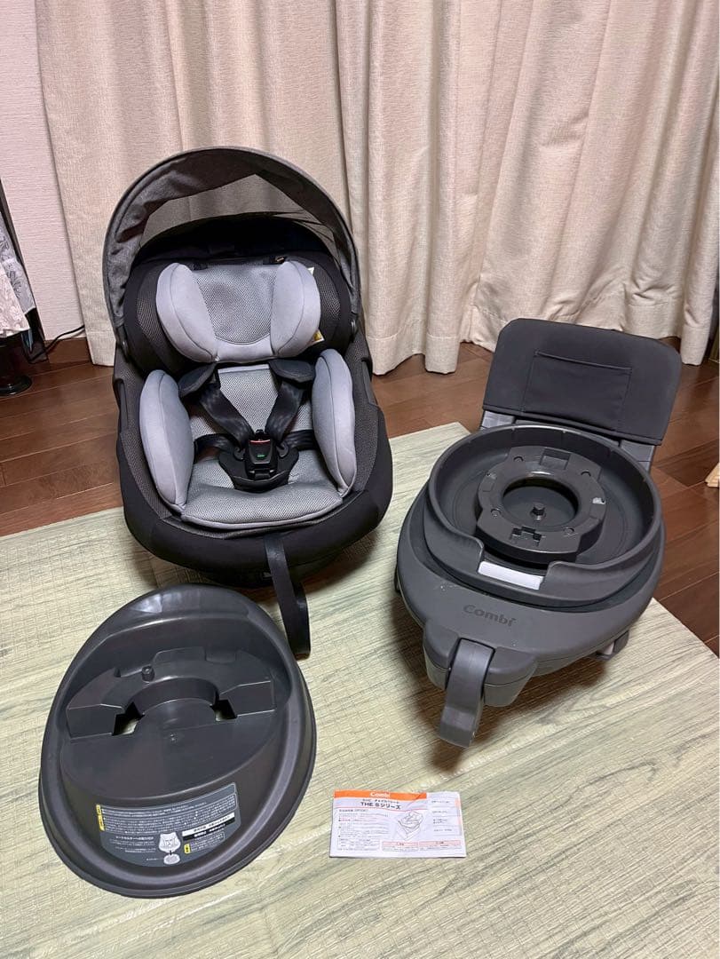Combi THE S ザエス　ISOFIX チャイルドシート グレー コンビ ホワイトレーベル THE S ISOFIX エッグショック ZD｜コンビ公式