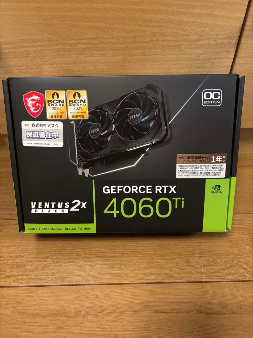 RTX 4060ti 中古 楽天市場】geforce rtx 4060 ti 16gb（パソコン・周辺機器）の通販