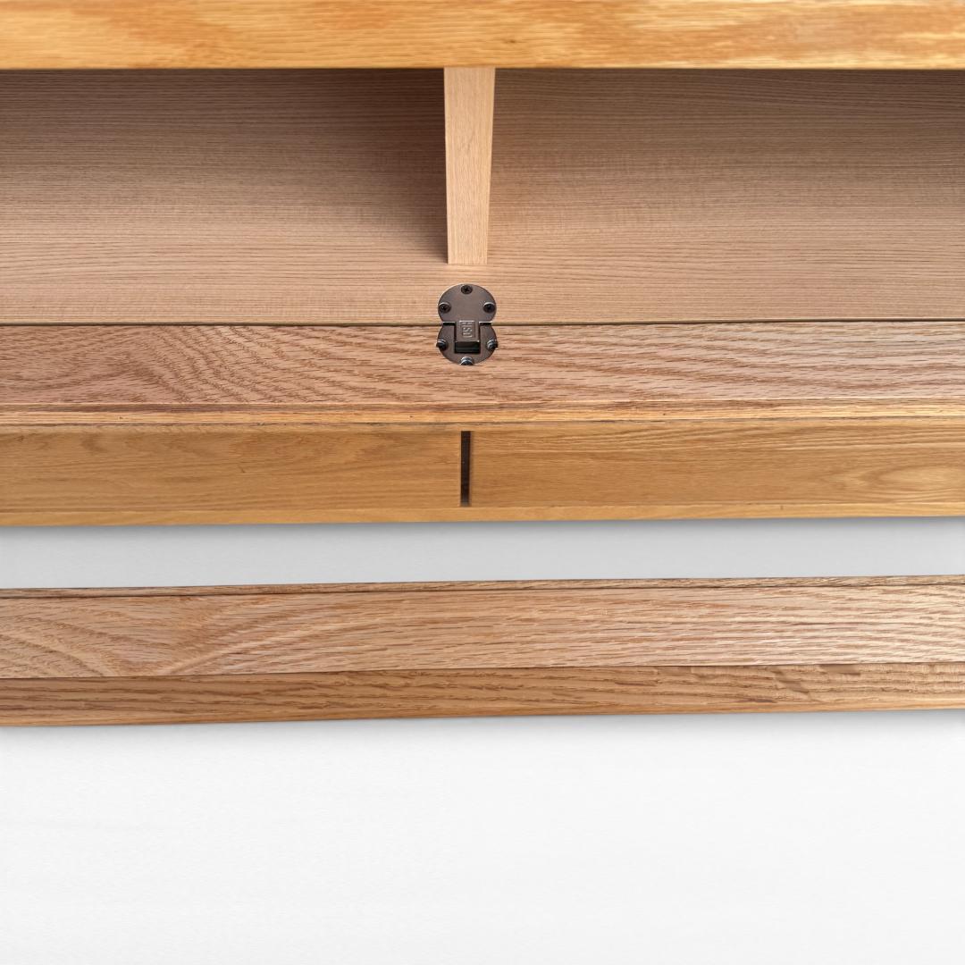 大川家具 アンリ 104TVボード レッドオーク材 日本製