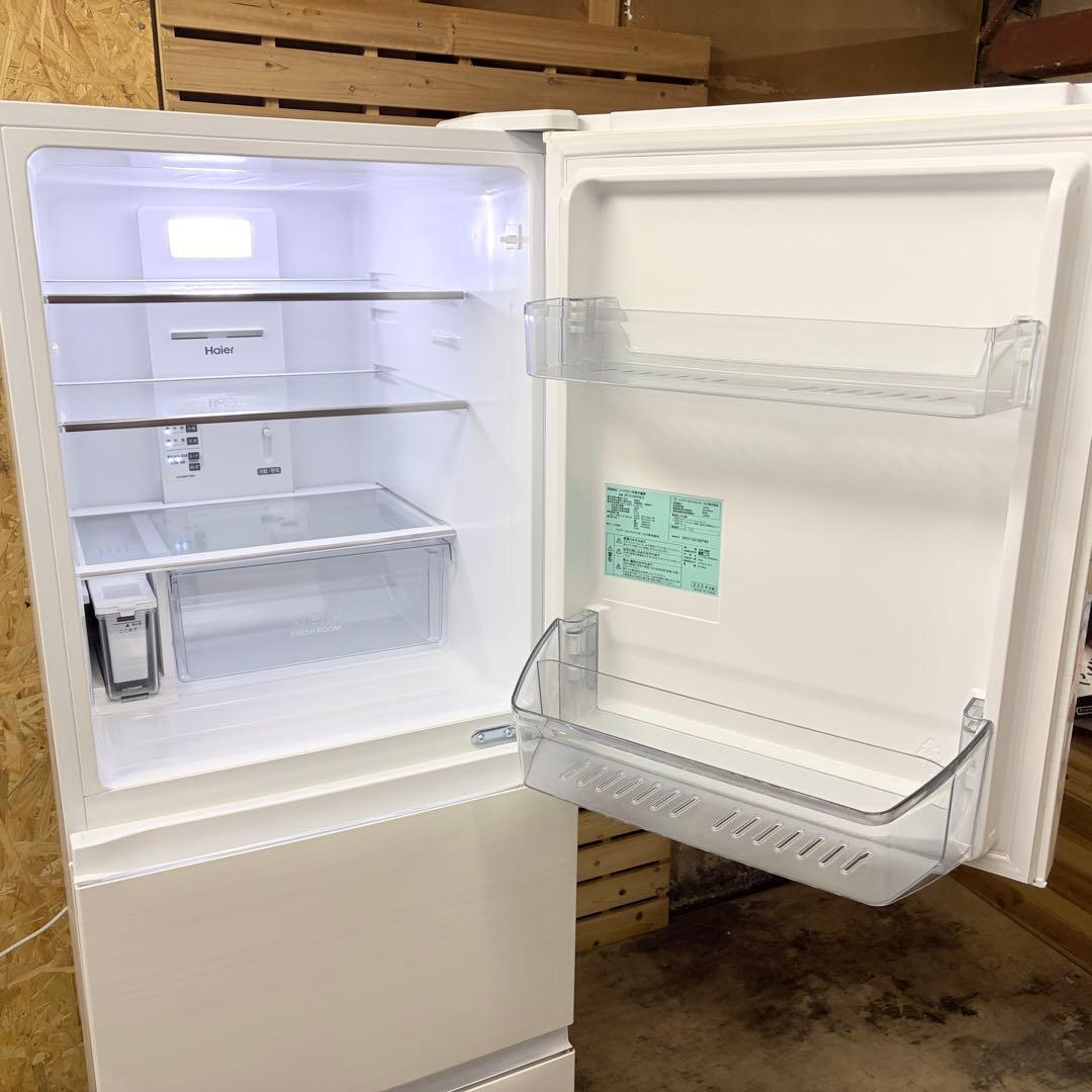 ハイアール JR-CVM29E3 冷蔵庫 286L 右開きタイプ 2024年