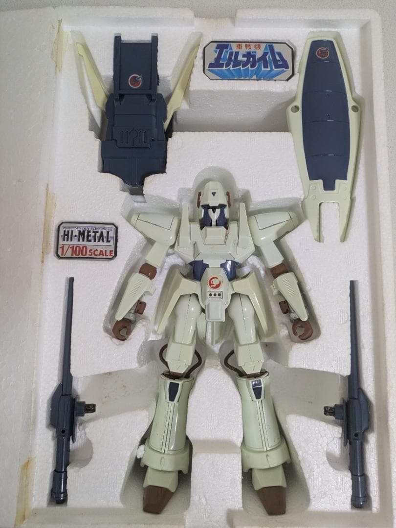 【未使用】HI-L 重戦機エルガイム 1/100 スケール バンダイ