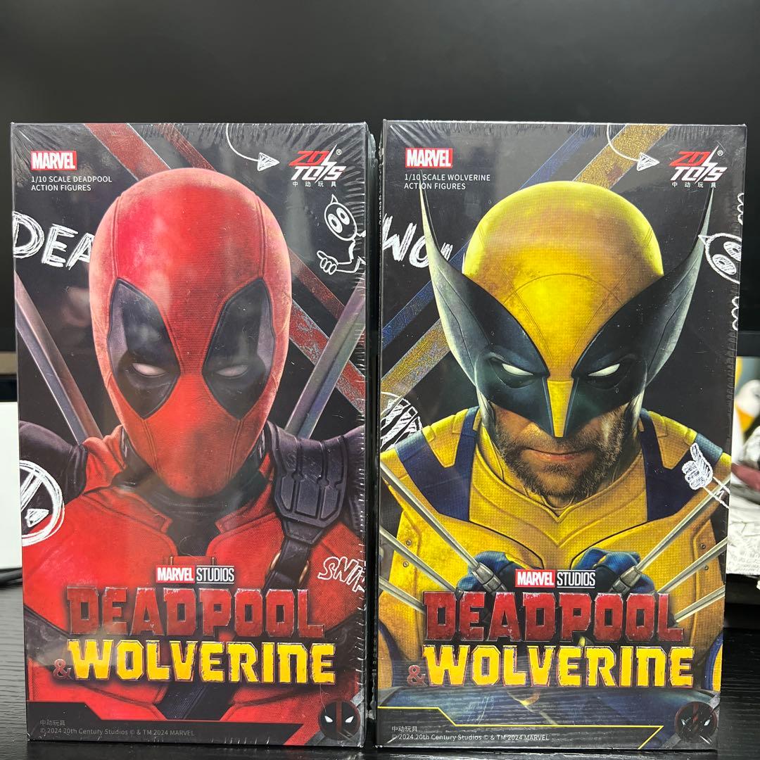 未開封　zdtoys 2体セット　デッドプール&ウルヴァリン フィギュア 未開封 zdtoys 2体セット デッドプール&ウルヴァリン フィギュア