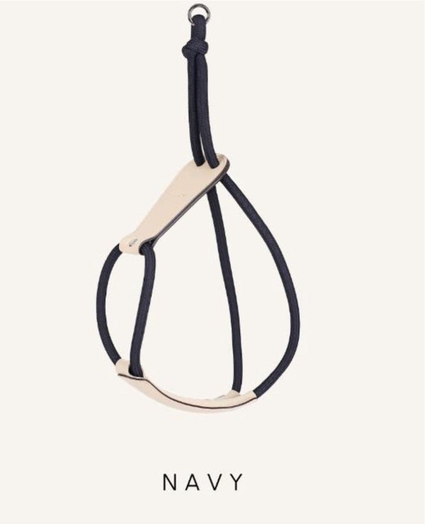 韓国ブランド　HOZI ネイビー ハーネスとリードセット 韓国ブランド HOZI ネイビー ハーネスとリードセット 韓国ブランド