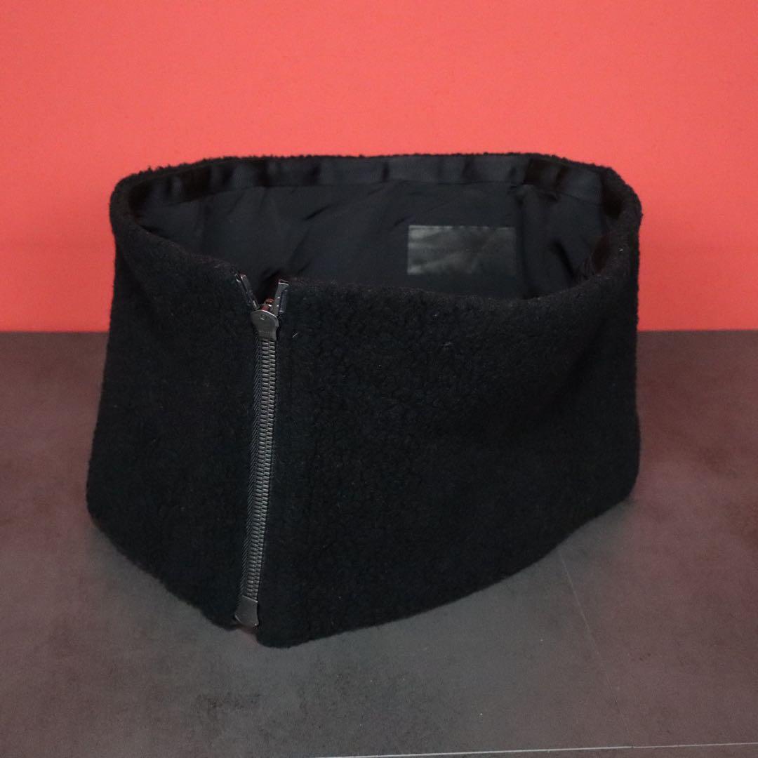 モード】FUMITO GANRYU ジップデザイン ナイロン ネックウォーマー