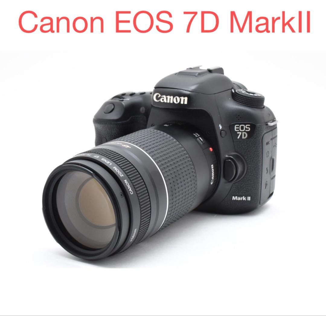 デジタル一眼レフカメラCanon EOS 7D MarkⅡ 望遠レンズセット - メルカリ