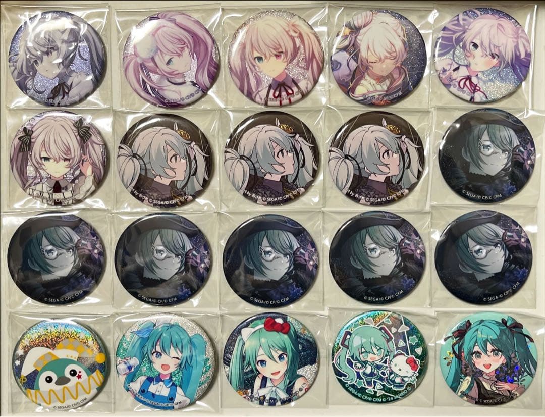 初音ミク　缶バッジ