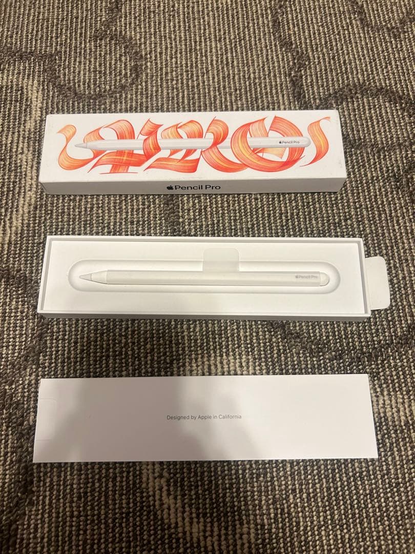 新品未開封】Apple Pencil Pro/アップルペンシルプロ