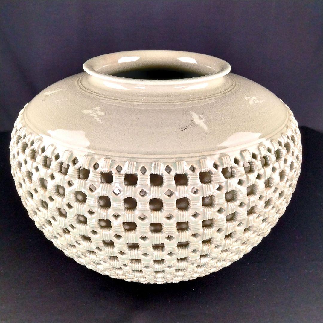 Y913 個展図録品 韓国人間文化財 青坡窯 李段九 高麗青磁