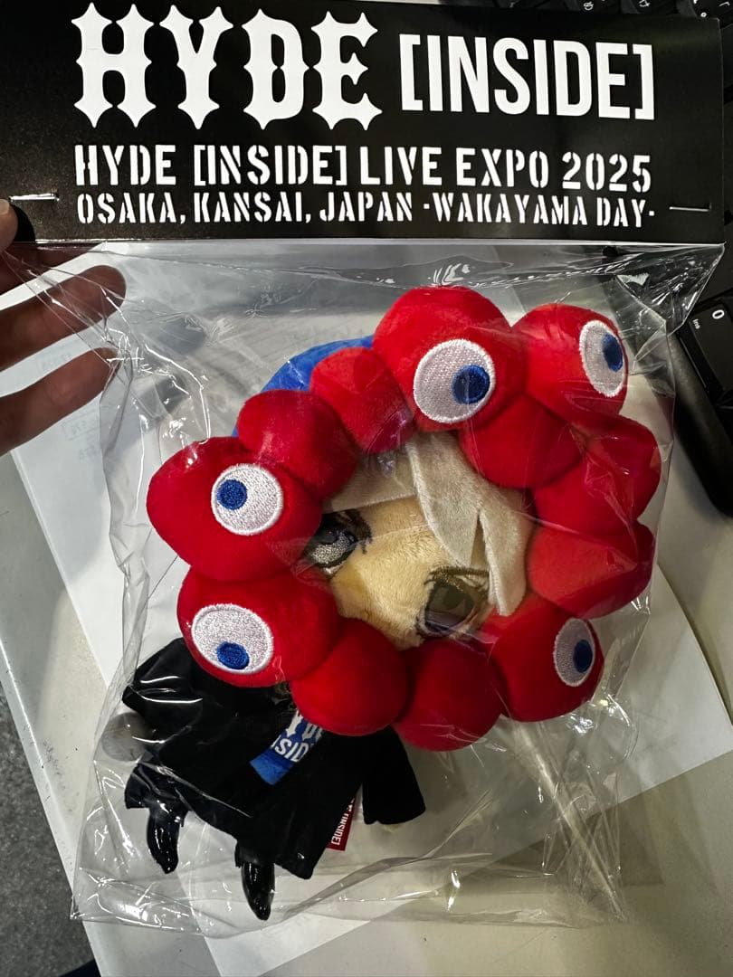 HYDE LIVE EXPO 2025 マスコット (値段交渉可） EXPO2025 HYDEミャクミャク なりきりキーホルダー HYDE Ver. – HYDE