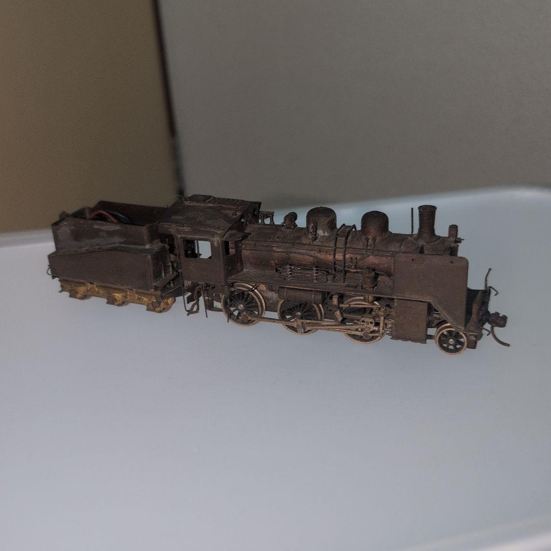 HOゲージ C56形蒸気機関車未塗装素組品ジャンク