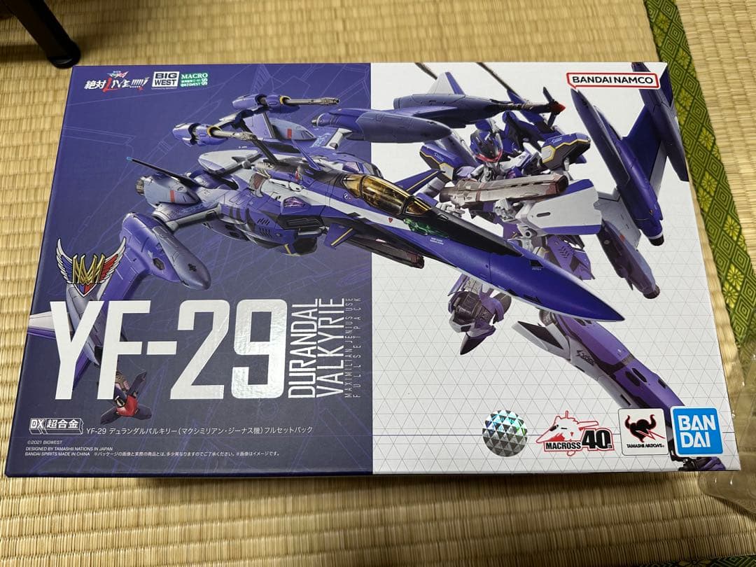 【美品】 DX超合金 YF-29デュランダルバルキリー フルセットパックセット