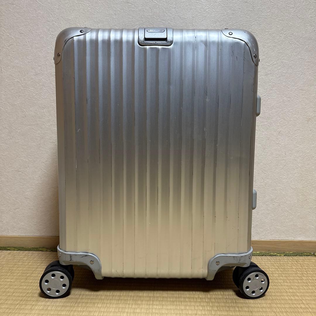 RIMOWA リモワ　トパーズ　4輪　45Ｌ RIMOWA（リモワ） 【A02279】RIMOWA トパーズ チタニウム 45L 923.56