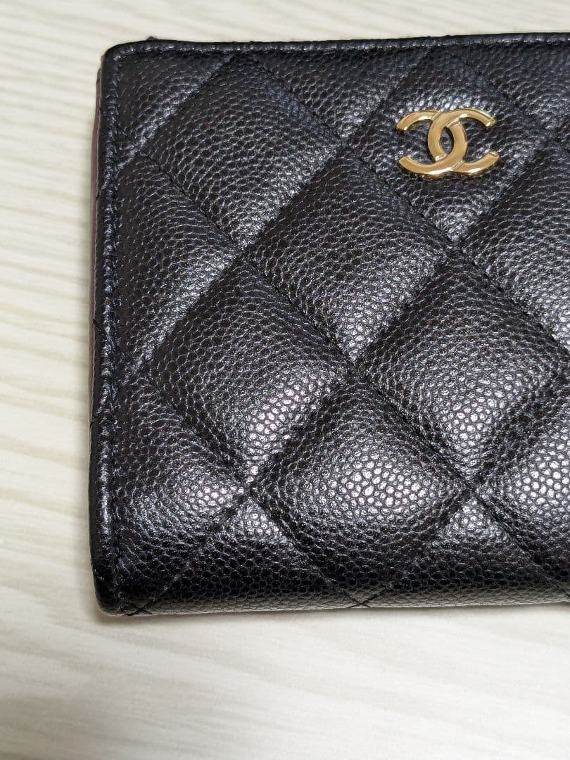 CHANEL マトラッセ クラシック ケース AP3999 キャビアスキン