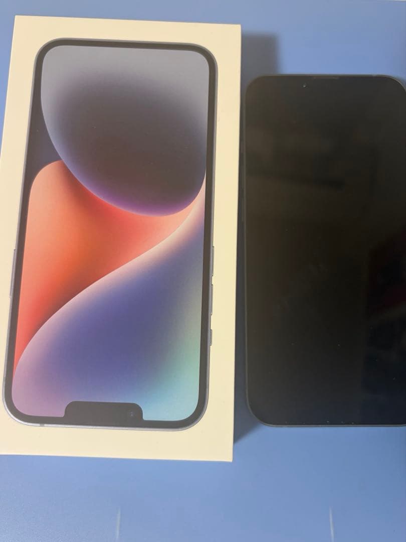 Apple iPhone 14 ブルー 本体 元箱付き説明書•充電コード付属なし Apple iPhone 14 256GB ブルー ジャンク品 iPhone 14 256GB ブルー SIM