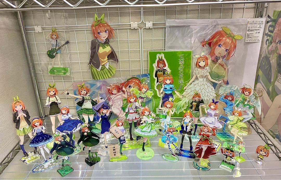 五等分の花嫁 中野四葉 アクリルスタンド まとめ売り 中野四葉アクリル