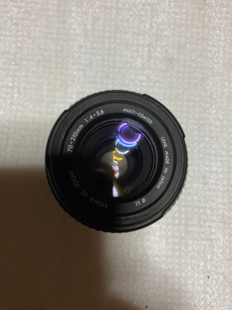 MINOLTA／アルファー・5700i。【シグマレンズ付き。持ち手僅かにキズ