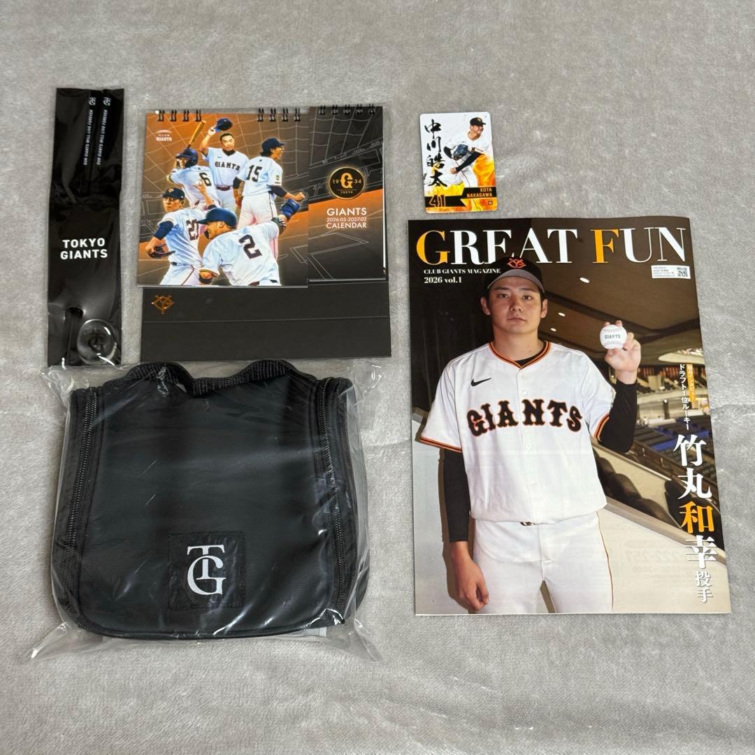 クラブジャイアンツ ファンクラブ 入会記念品2026年 - メルカリ