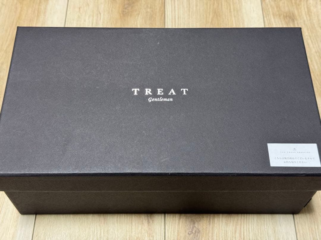 TREAT ドレスシューズ 黒エナメル 結婚式 ※使用してます サイズ:9