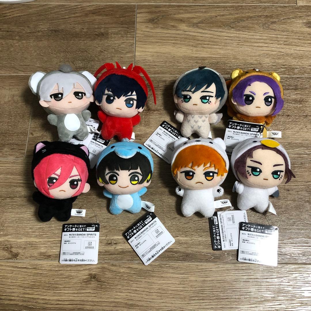 ブルーロック ちびぐるみ アニマル着ぐるみver. vol.1 .2 全員セット