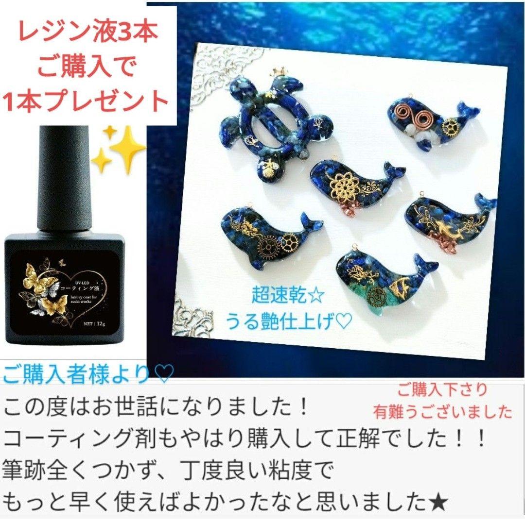 専用レジン液 ユキハナ100g10本大人気コーティング剤つき☆