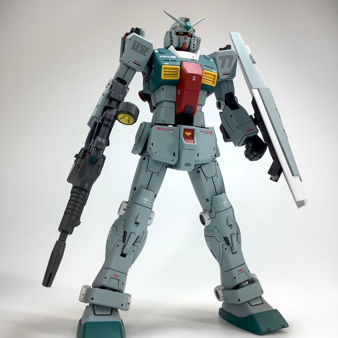プレバン限定 HG RGM-79 スレッガー専用ジム 塗装済完成品