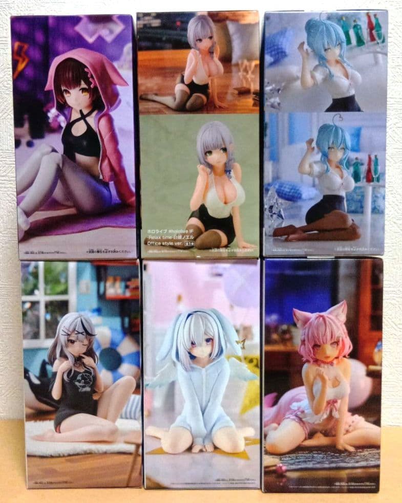 ホロライブ　リラックスタイム　6点