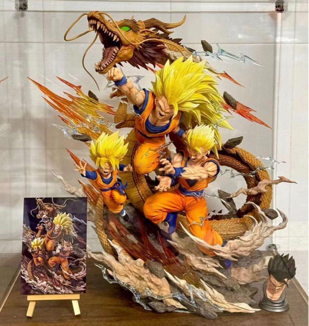 ドラゴンボール 孫悟空 ガレキ ガレージキットスタチューX①②②