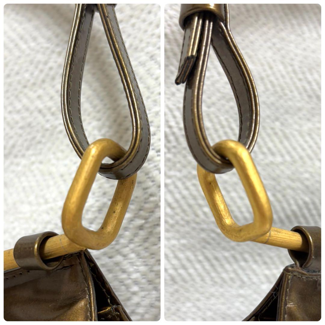 バッグ 90s Chirstian Lacroix Patent leather bag