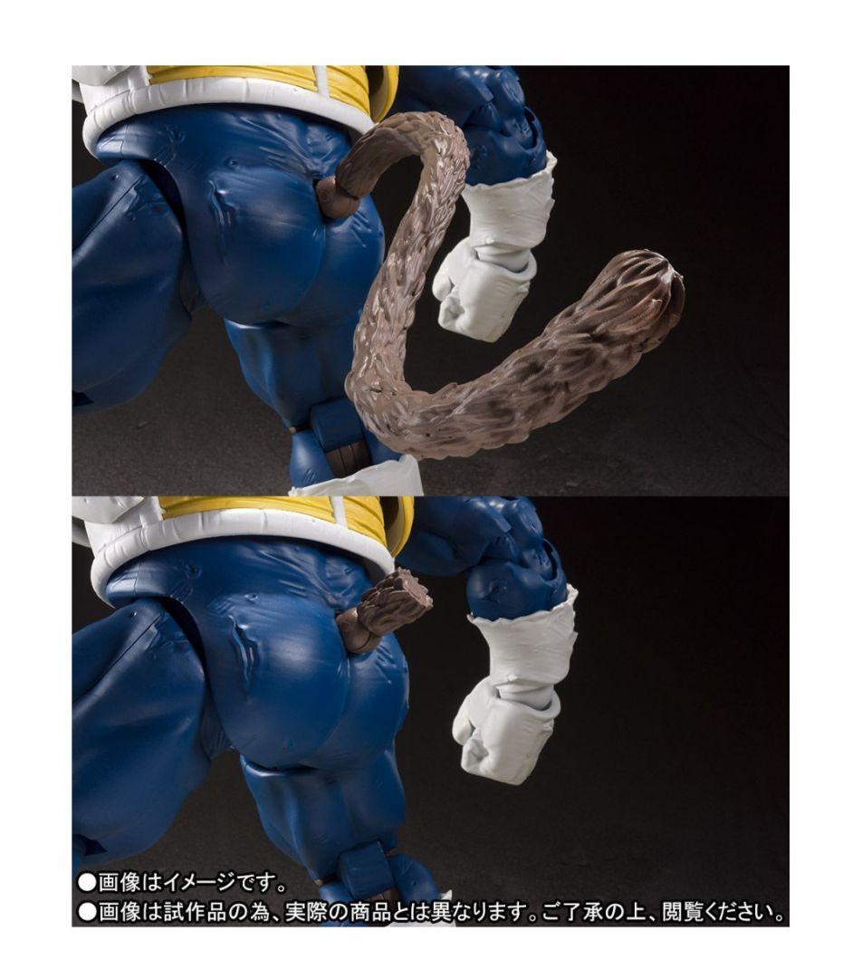 2020版S.H.Figuarts 大猿ベジータ 悟空付き手首、ヤジロベー付属