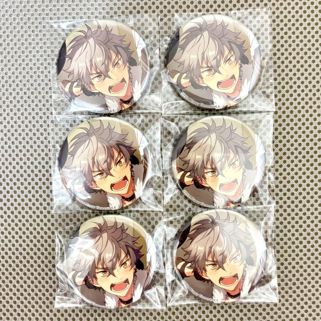 あんスタ 公式ビジュアルファンブック 特典 缶バッジ 晃牙 あんスタ ビジュアルファンブック 特典 缶バッジ 大神晃牙 あんさん