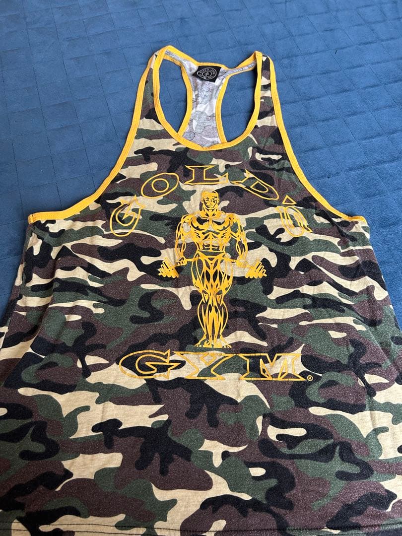 GOLD'S GYM タンクトップ M ブラック GOLD'S GYM タンクトップ M